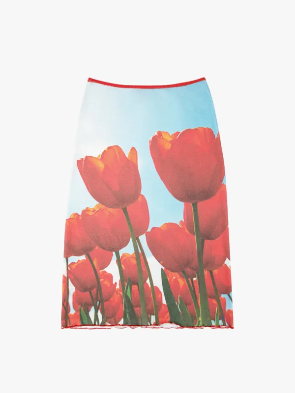Tulip Fields Skirt - Fields sold by Lisa Says Gah