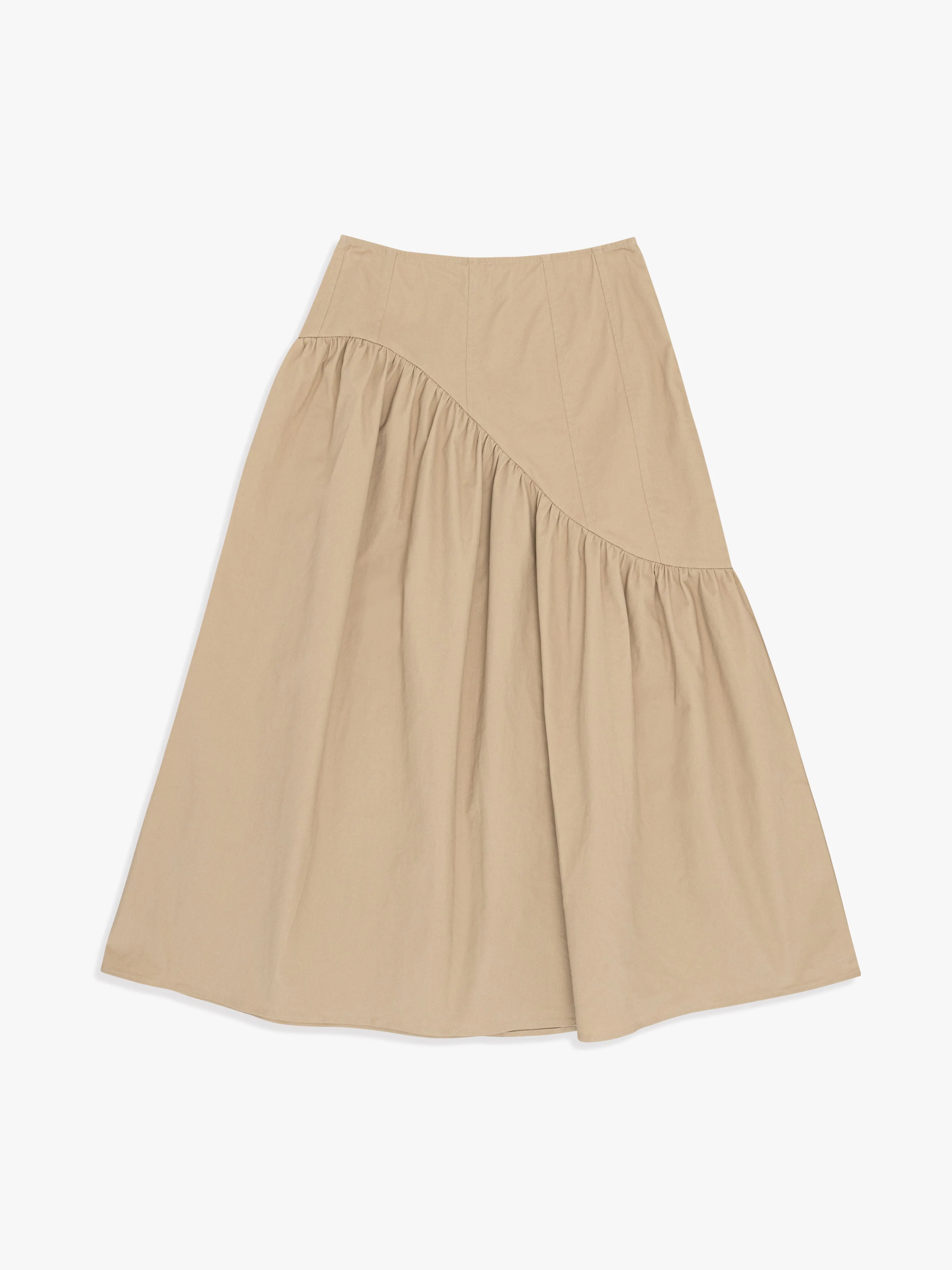 Maeve Midi Skirt - Toast Twill sold by Lisa Says Gah product image thumbnail 2