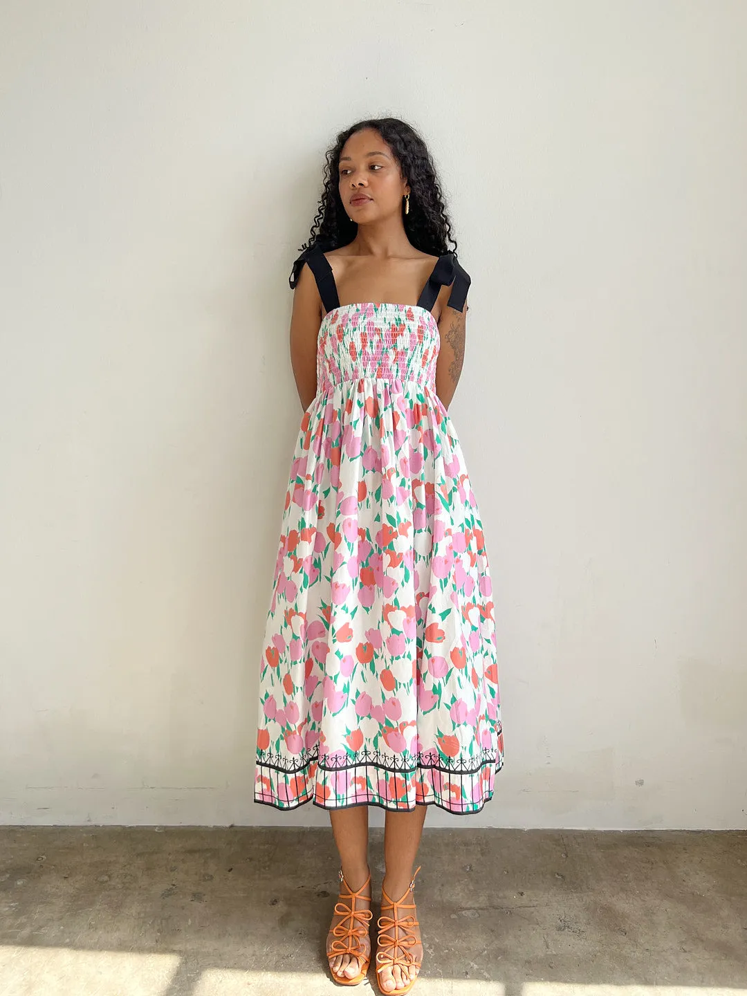 Mindy Smocked Dress - Curb Your Dog sold by Lisa Says Gah product image thumbnail 4