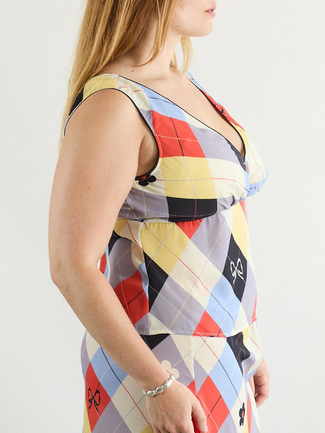 Lia Top - Cirque Argyle sold by Lisa Says Gah product image thumbnail 5