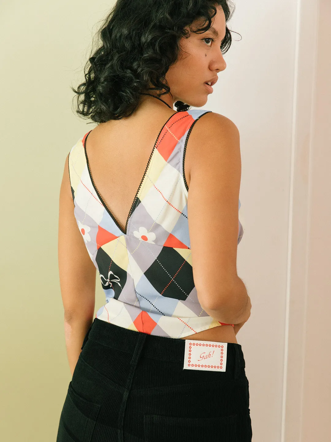 Lia Top - Cirque Argyle sold by Lisa Says Gah product image thumbnail 3