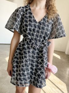 Olivia Mini Dress - Bows sold by Lisa Says Gah