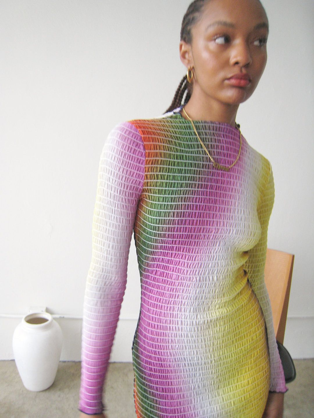Lucia Dress - Rainbow Gradient sold by Lisa Says Gah product image thumbnail 2