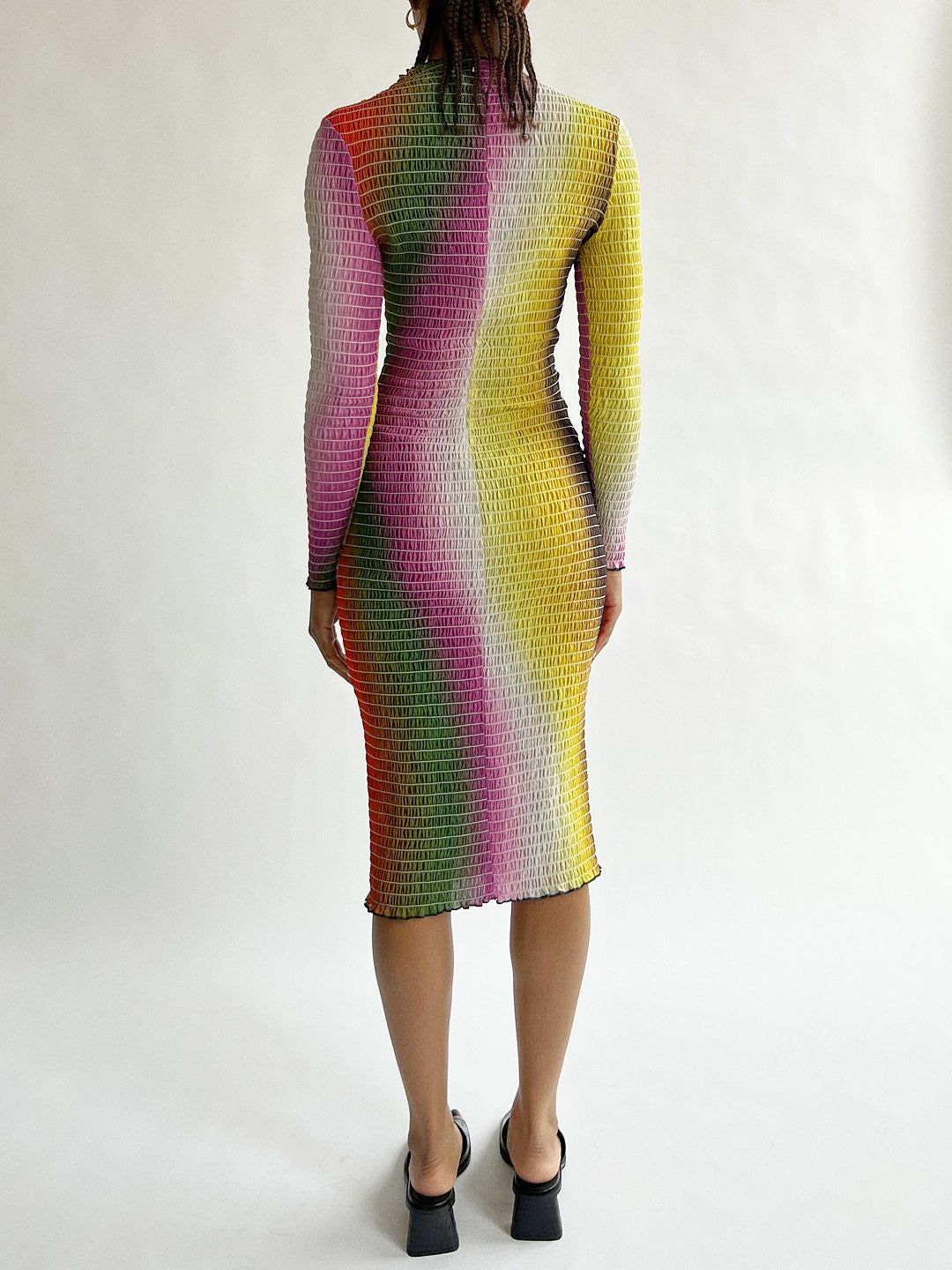 Lucia Dress - Rainbow Gradient sold by Lisa Says Gah product image thumbnail 5