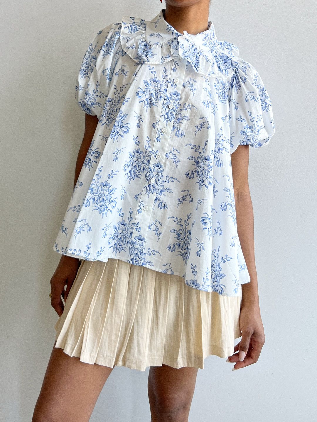 The Cream Puff Blouse - Bed & Breakfast sold by Lisa Says Gah product image thumbnail 5