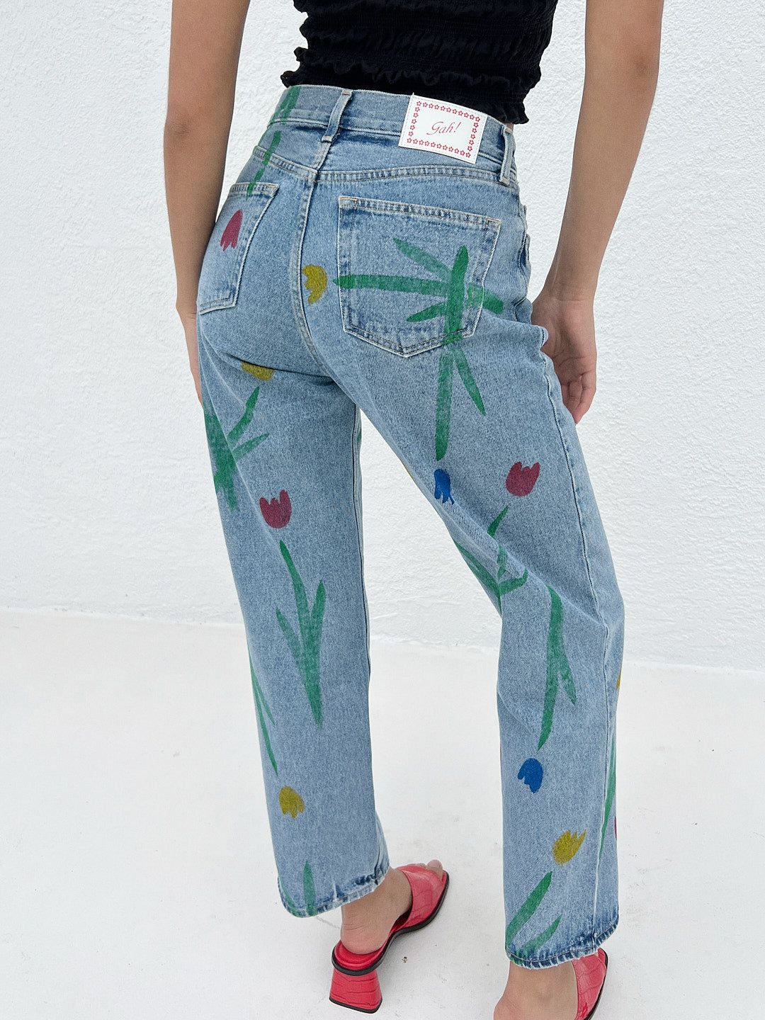 Birthday Girl Jack Jean - Tulips sold by Lisa Says Gah product image thumbnail 3