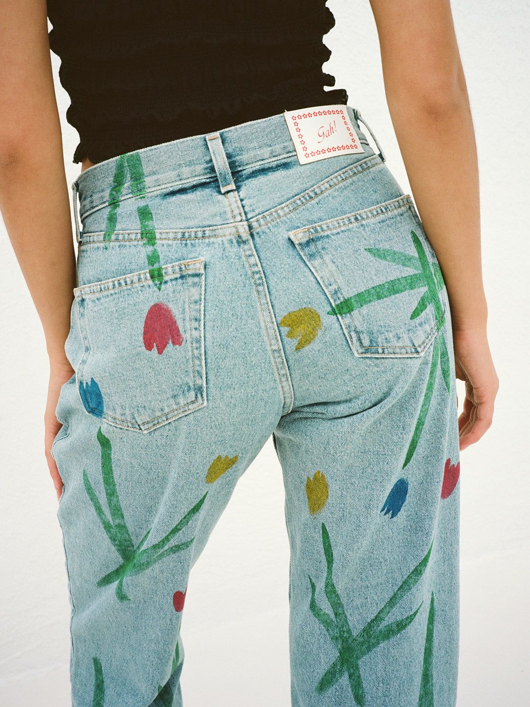 Birthday Girl Jack Jean - Tulips sold by Lisa Says Gah product image thumbnail 4