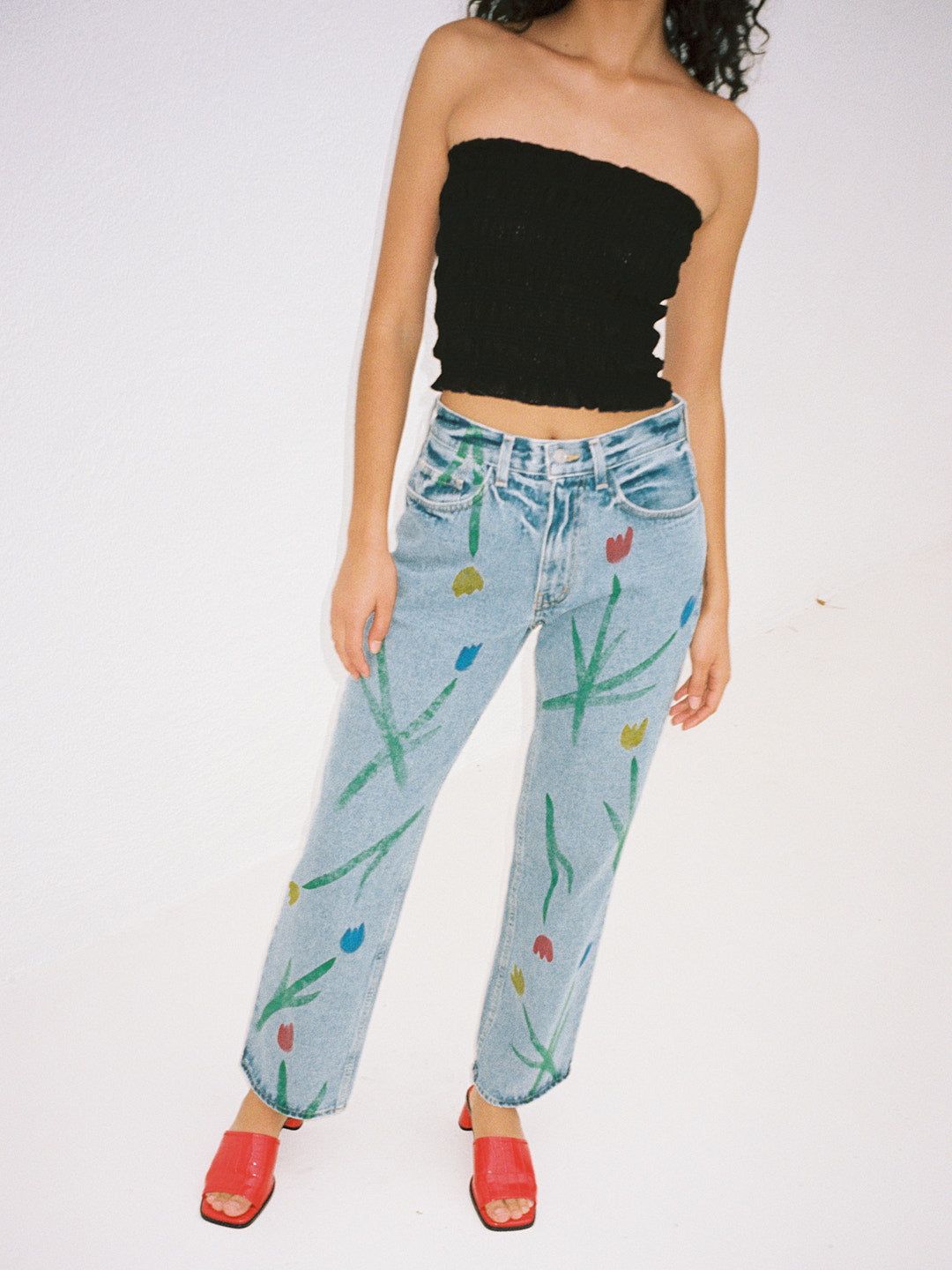 Birthday Girl Jack Jean - Tulips sold by Lisa Says Gah product image thumbnail 5