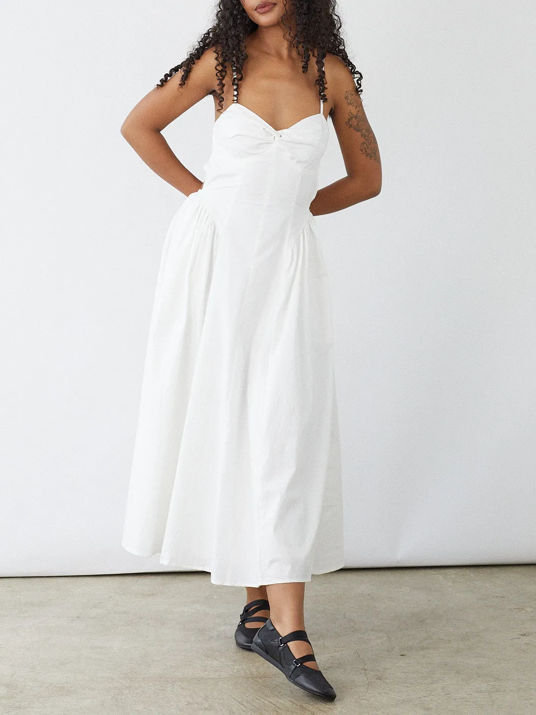 Destene Dress - White sold by Lisa Says Gah
