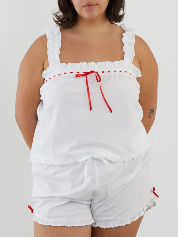 Pauline Night Cami - White sold by Lisa Says Gah