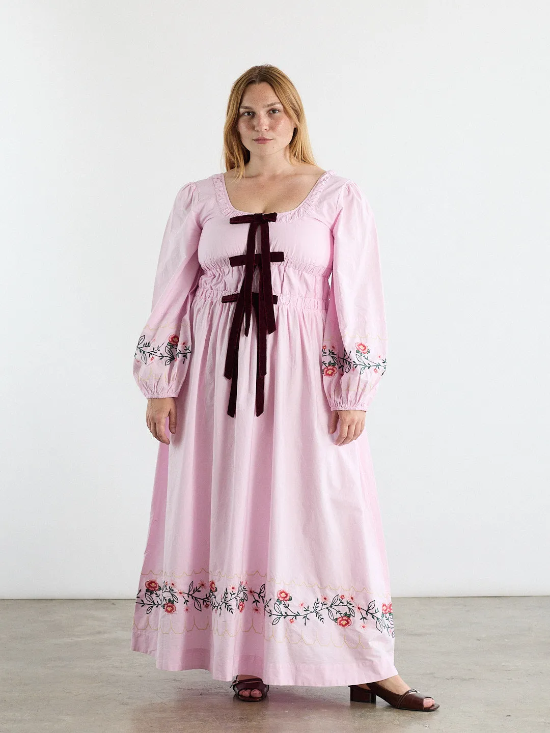 Dakota Dress - Pink Embroidery sold by Lisa Says Gah product image thumbnail 3