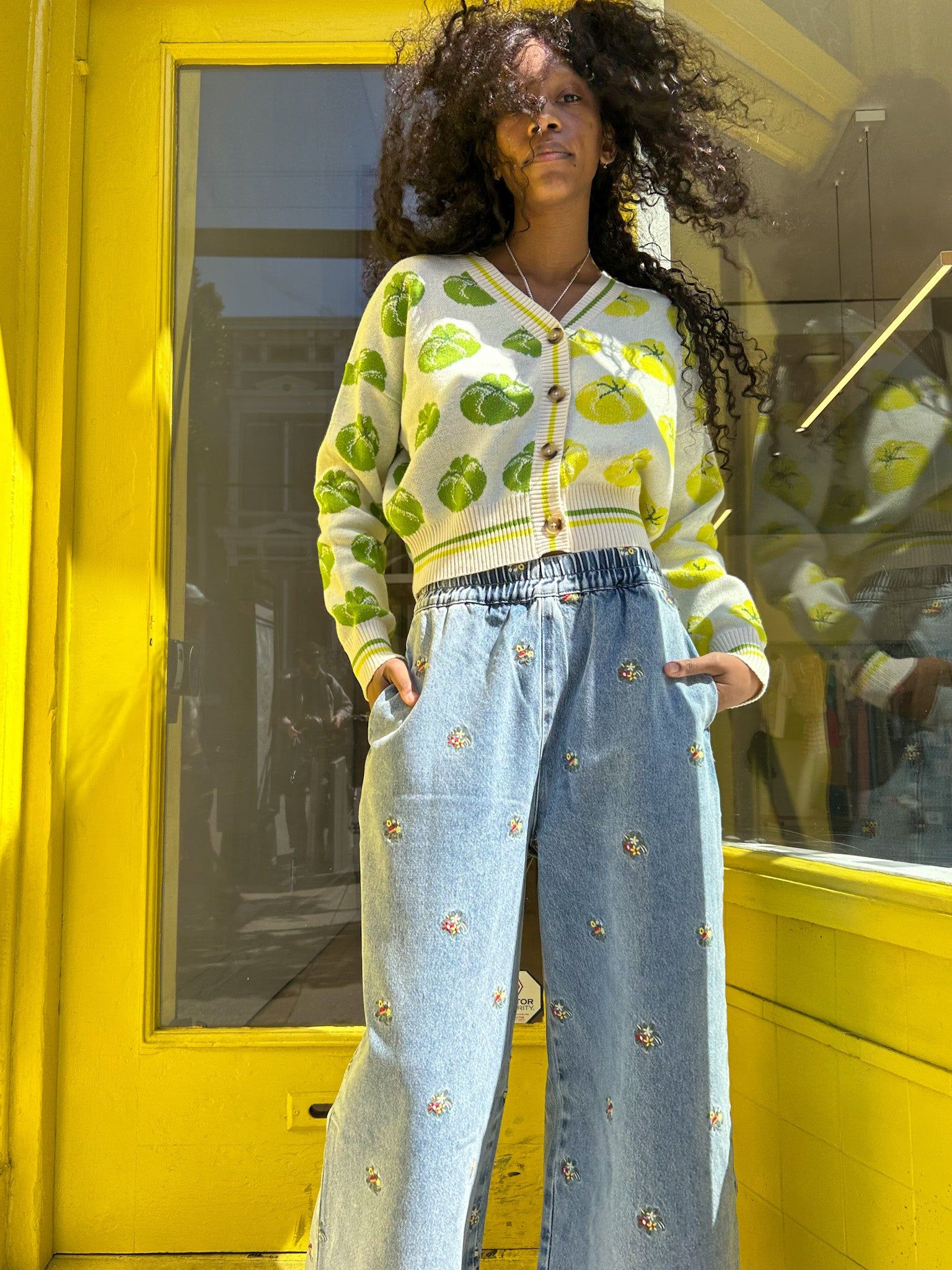 Ana Cardigan - Heirloom Tomatoes sold by Lisa Says Gah product image thumbnail 5