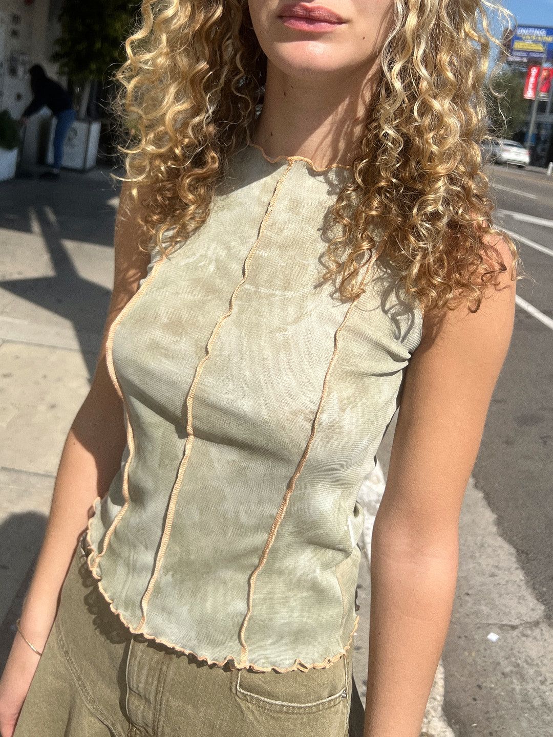 Moss Tank - Sage sold by Lisa Says Gah product image thumbnail 2