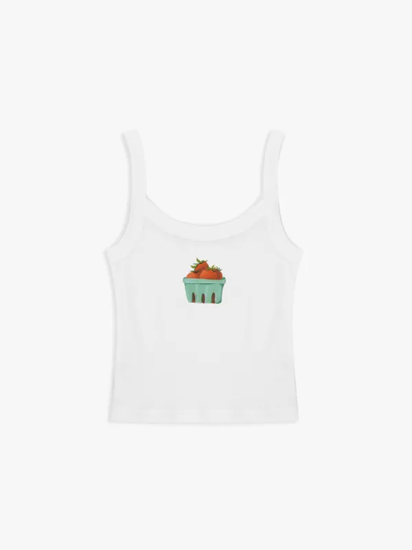 Harley Tank - Strawberries sold by Lisa Says Gah