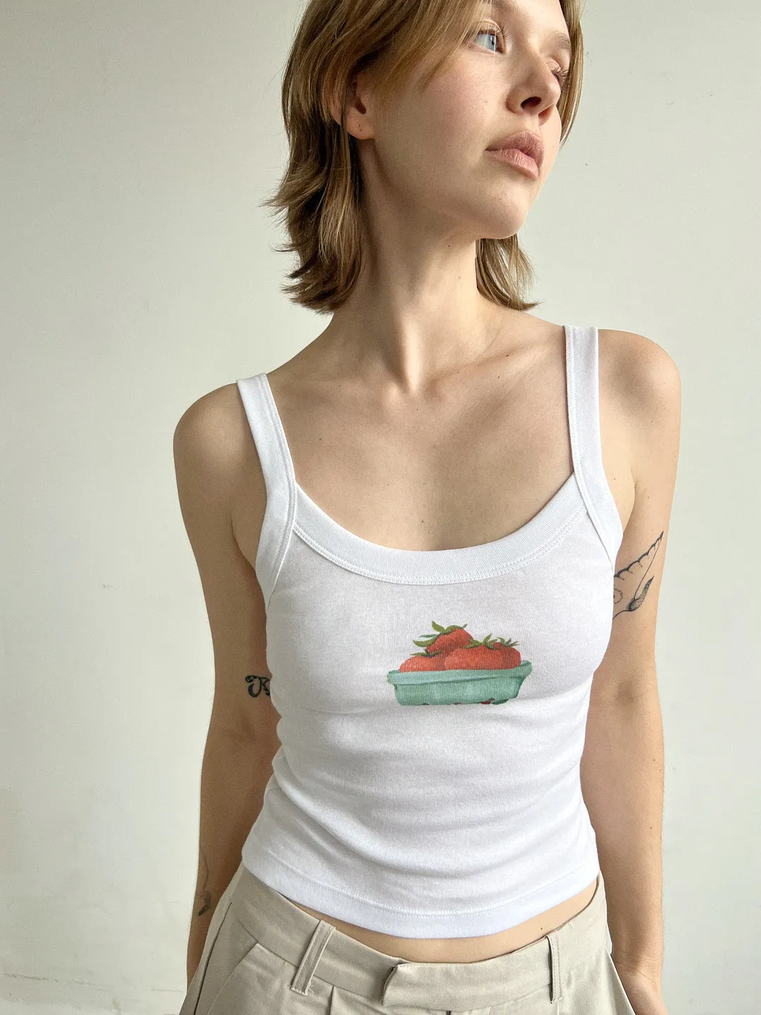 Harley Tank - Strawberries sold by Lisa Says Gah product image thumbnail 2