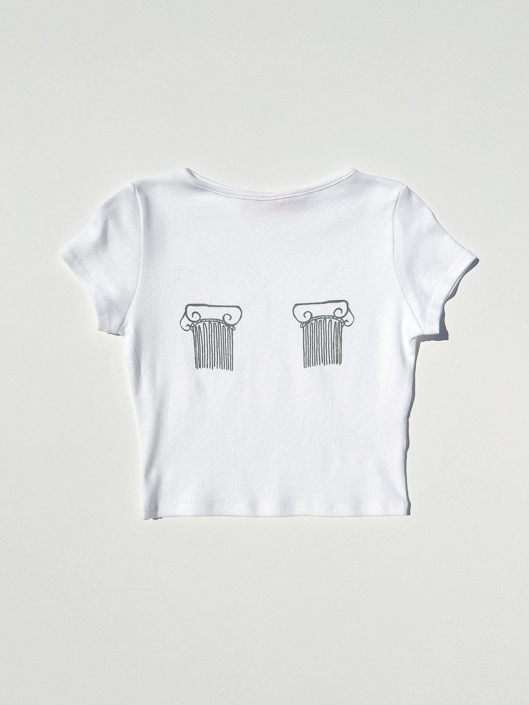 Alex Tee - White/Colonna sold by Lisa Says Gah product image thumbnail 3