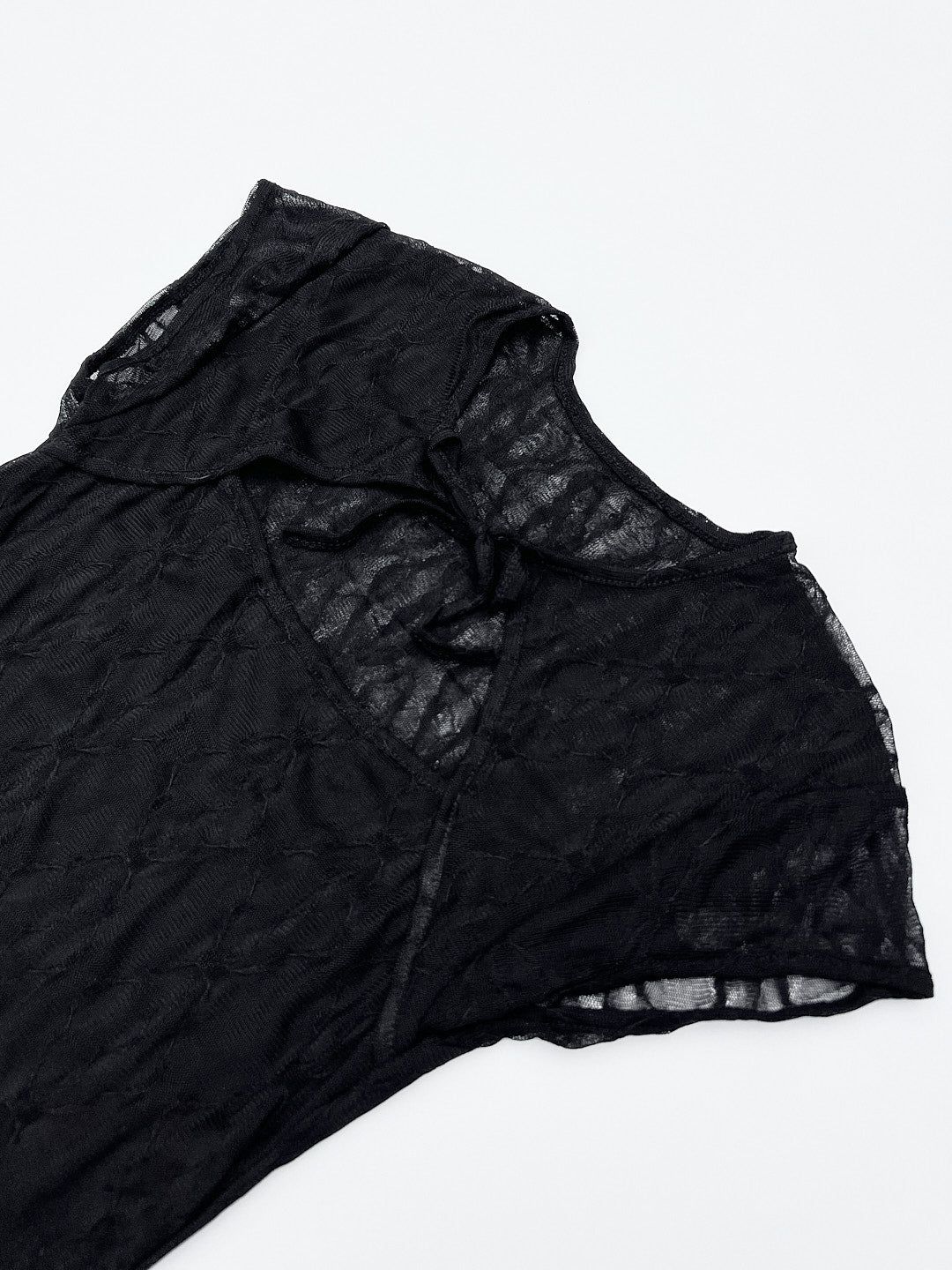 Mariposa Lace Bow Tee - Night sold by Lisa Says Gah product image thumbnail 3