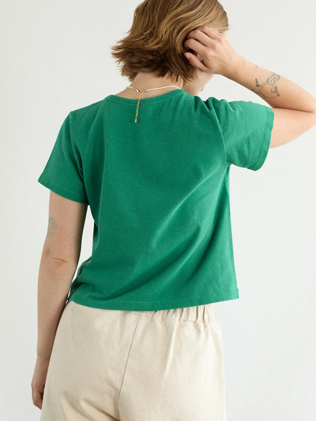 The Little Boy Tee - Sea Green sold by Lisa Says Gah product image thumbnail 5