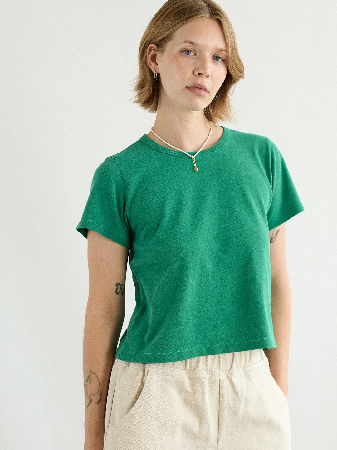 The Little Boy Tee - Sea Green sold by Lisa Says Gah product image thumbnail 4