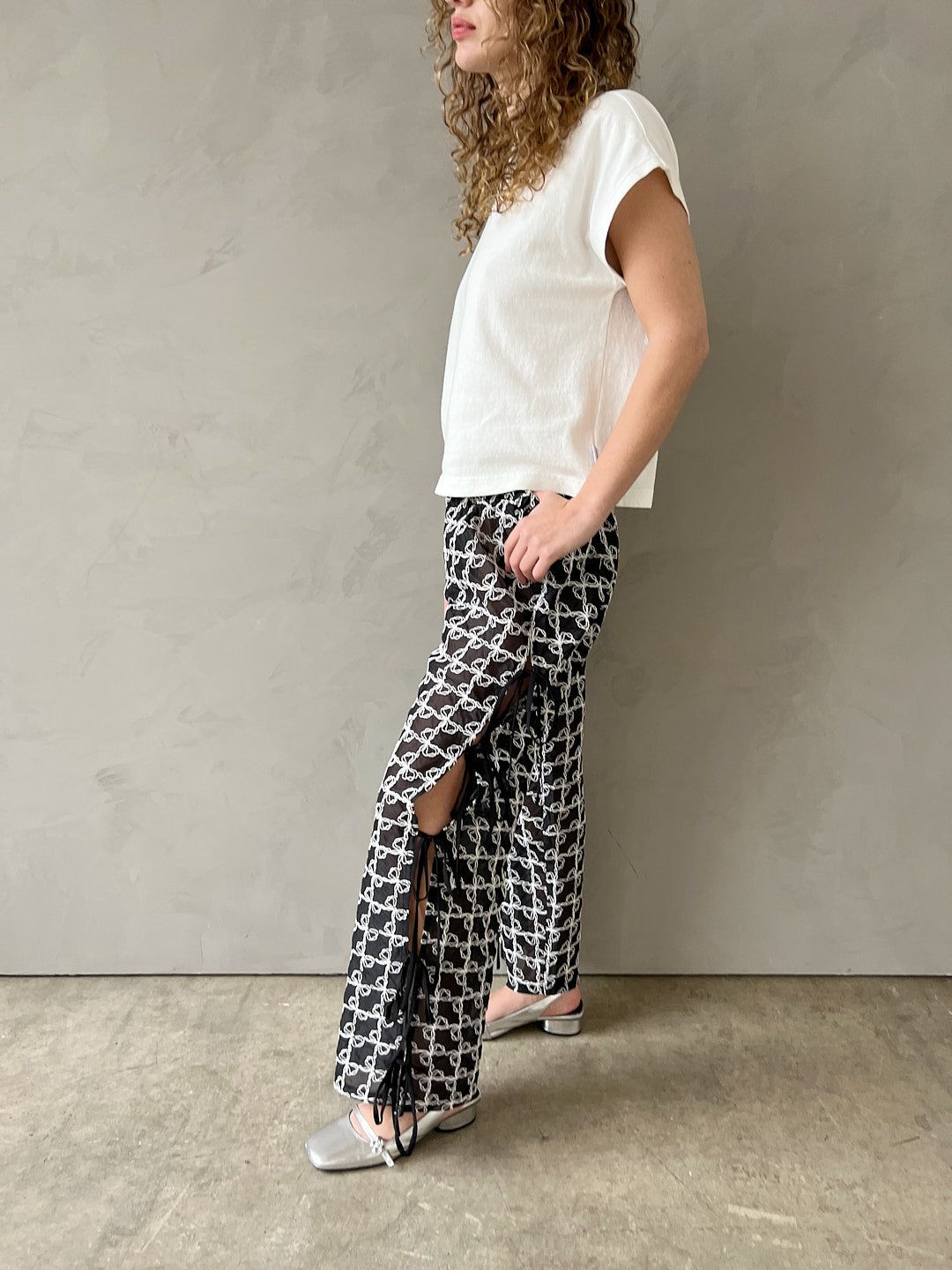 Jeanne Tee - White Cotton sold by Lisa Says Gah product image thumbnail 4