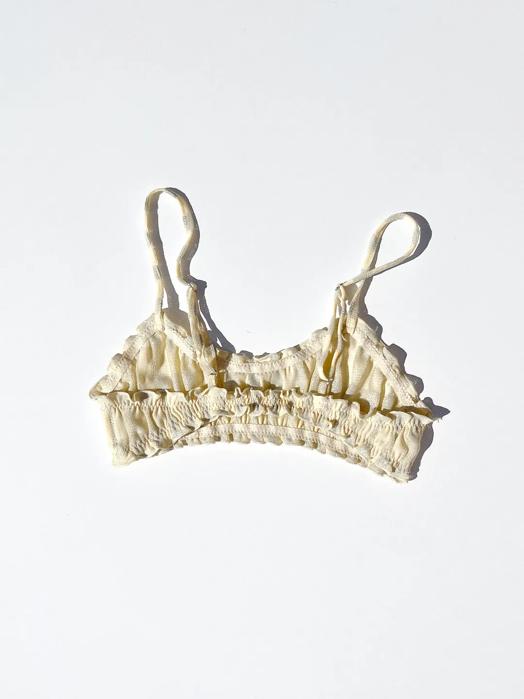Jamie Mesh Bralette - Ivory sold by Lisa Says Gah product image thumbnail 5