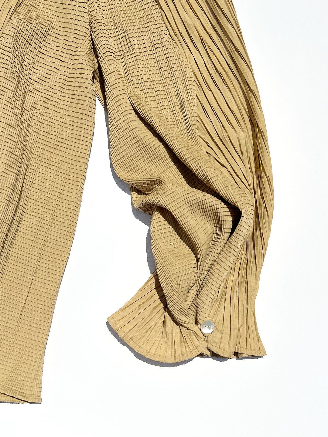 Bell Pleat Pant - Beige sold by Lisa Says Gah product image thumbnail 3