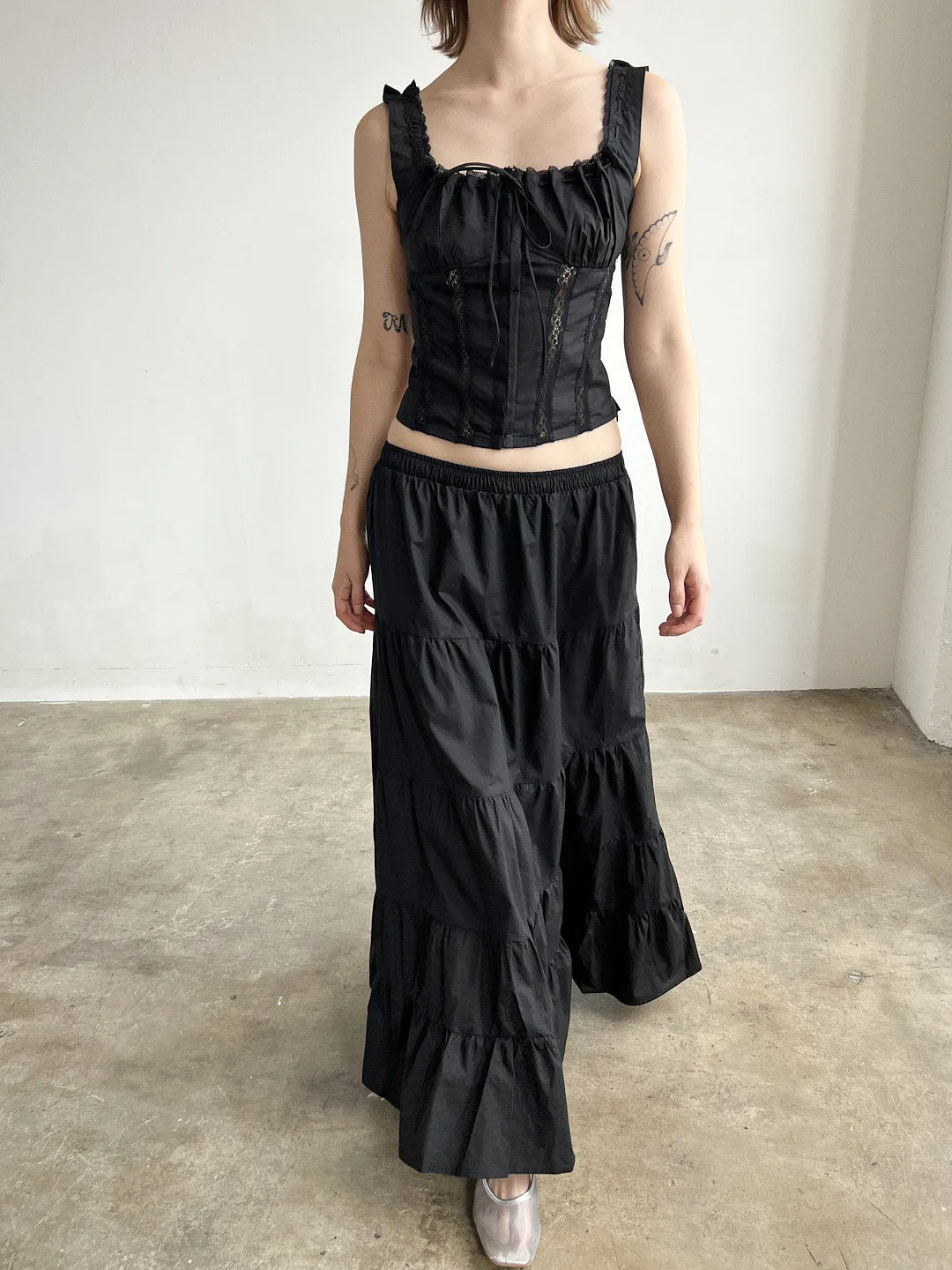 Alana Skirt - Black sold by Lisa Says Gah