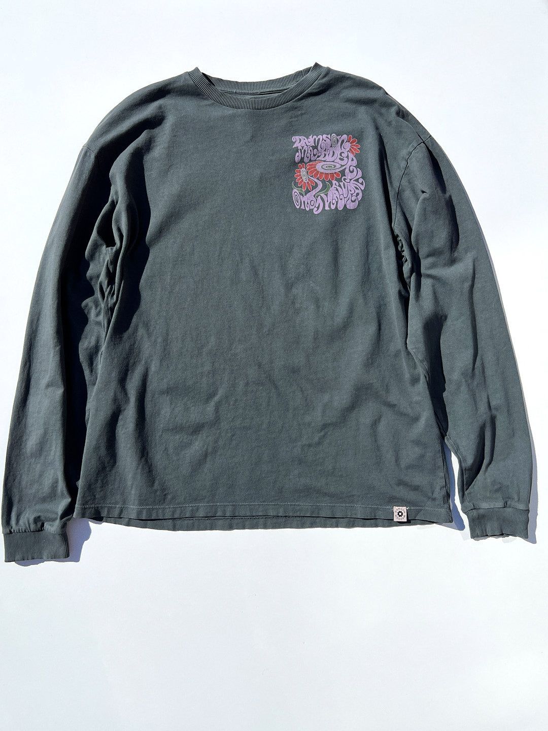 Only Natural Long Sleeve T-Shirt - Washed Black sold by Lisa Says Gah product image thumbnail 3