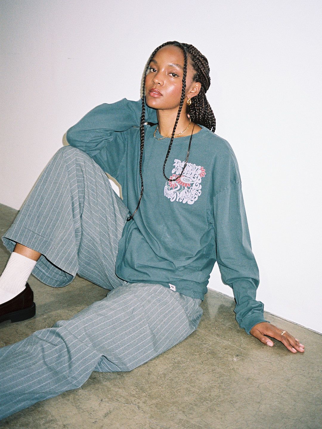 Only Natural Long Sleeve T-Shirt - Washed Black sold by Lisa Says Gah product image thumbnail 5