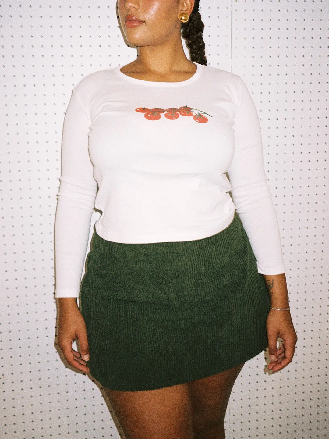 Dana Long Sleeve Tee - Pomodoro sold by Lisa Says Gah product image thumbnail 3