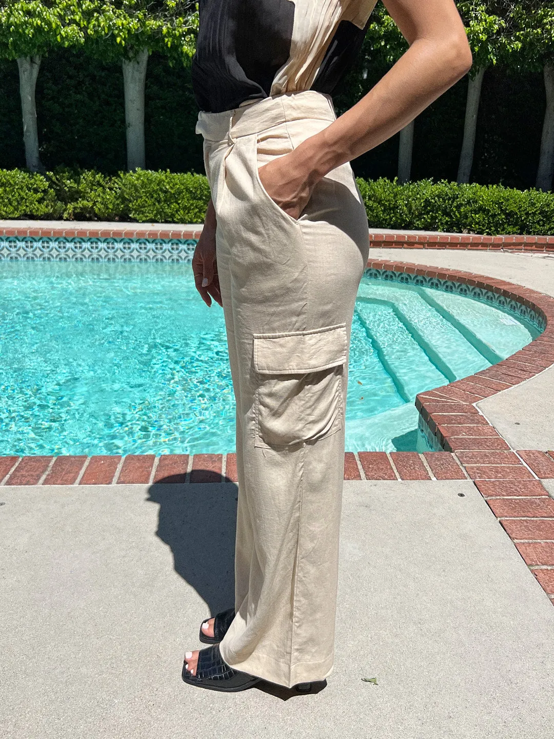 Campari Pant - Jute sold by Lisa Says Gah product image thumbnail 3