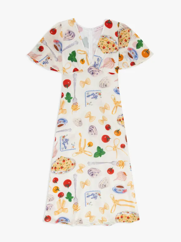 Grace Dress - Buon Appetito Ivory sold by Lisa Says Gah