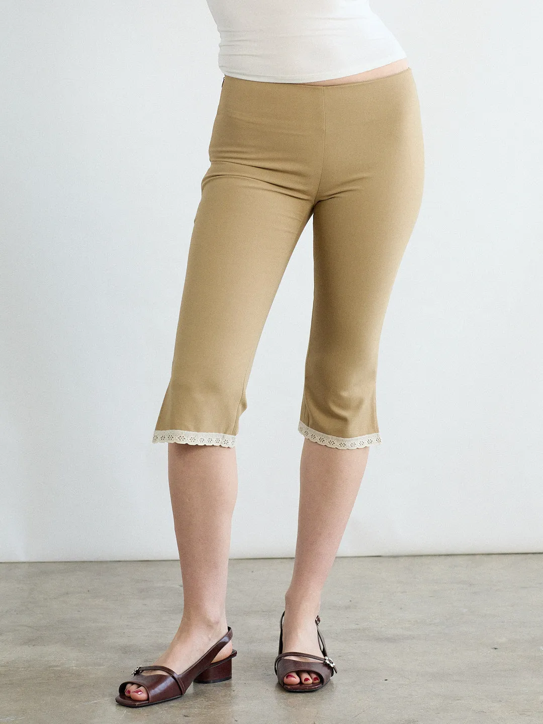 Mary Capri Pant - Tan sold by Lisa Says Gah