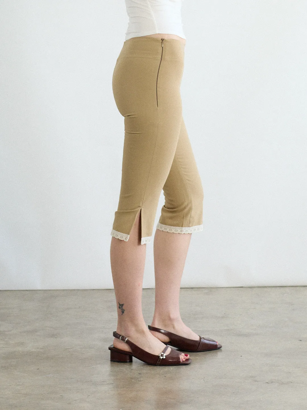 Mary Capri Pant - Tan sold by Lisa Says Gah product image thumbnail 3