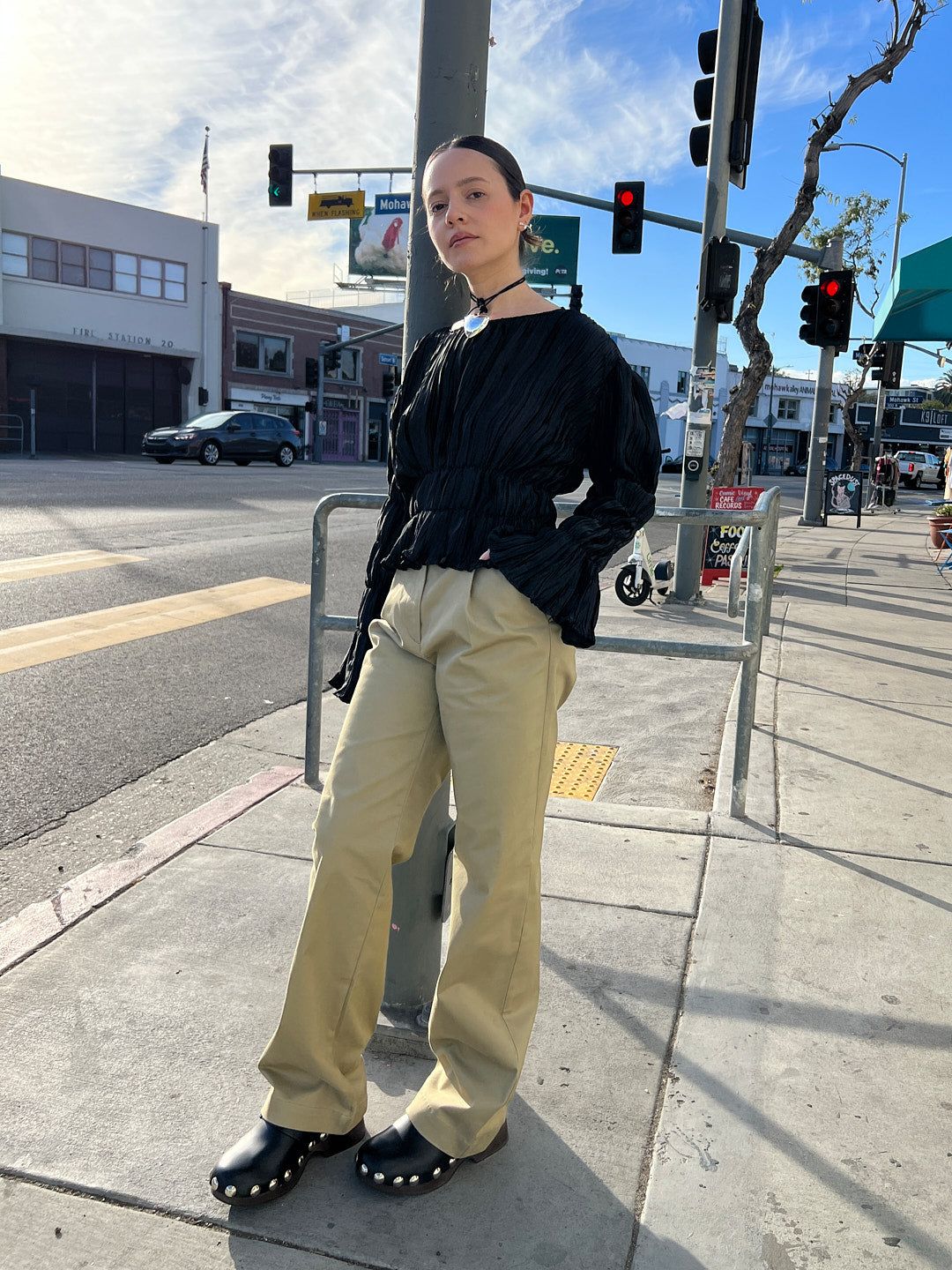 Hailey Pants - Beige sold by Lisa Says Gah product image thumbnail 4