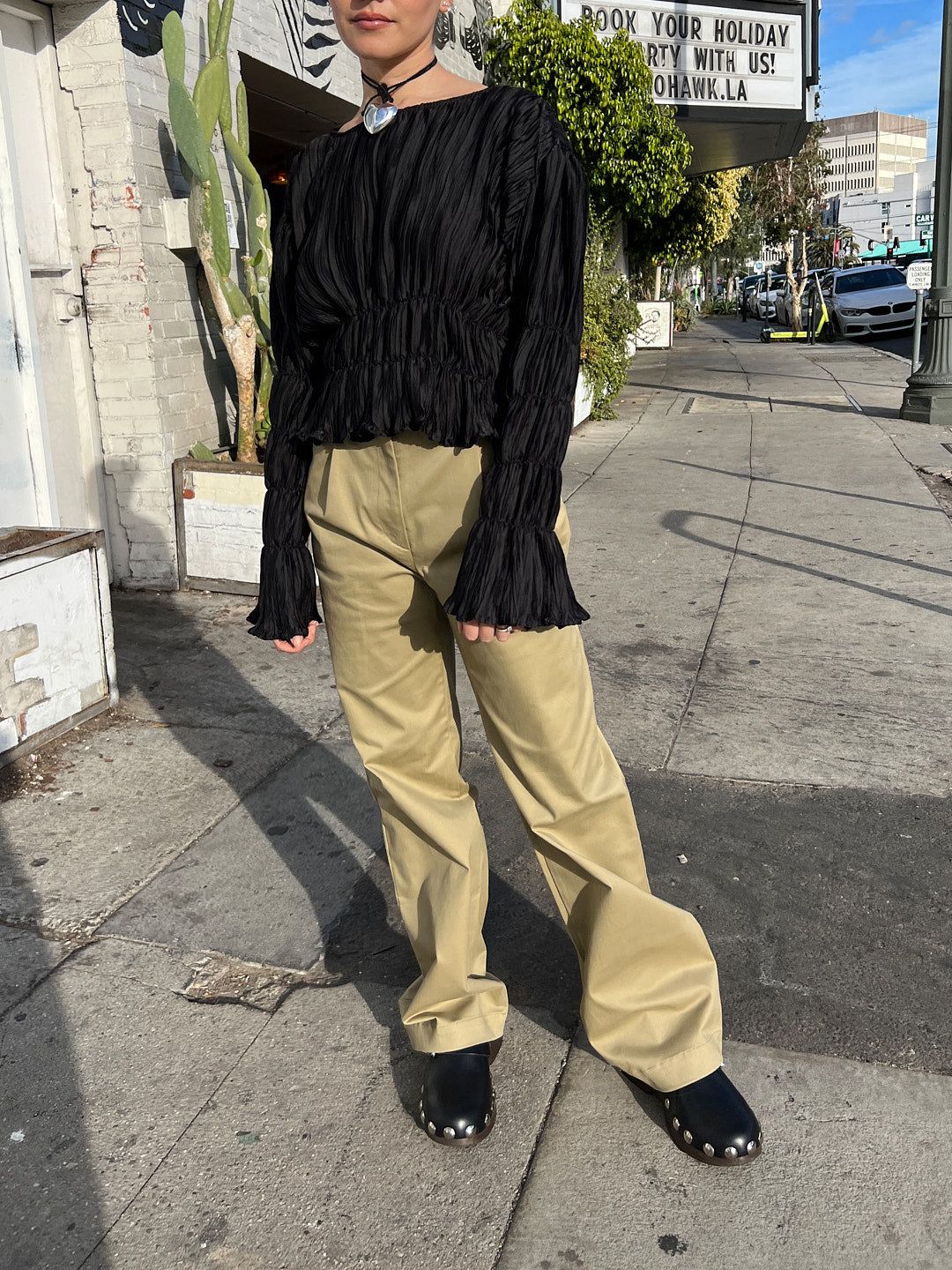 Hailey Pants - Beige sold by Lisa Says Gah product image thumbnail 3