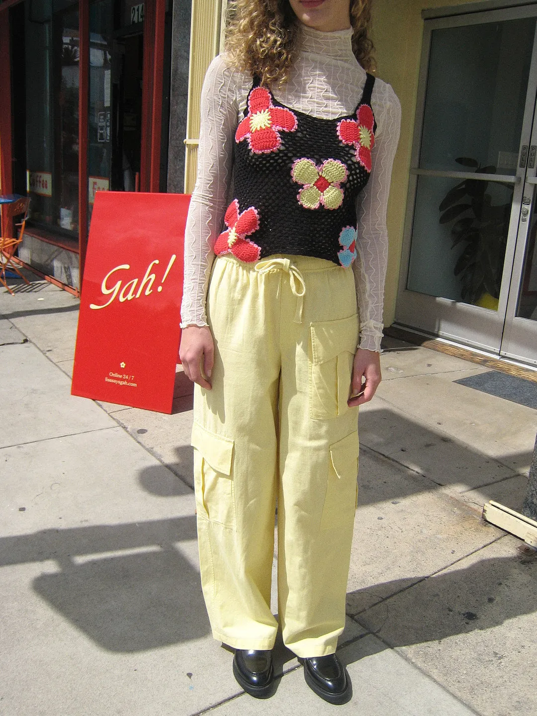 Nora Crochet Top - Black sold by Lisa Says Gah product image thumbnail 4