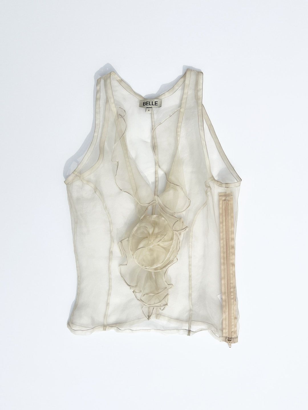 Organza Top - Mist sold by Lisa Says Gah