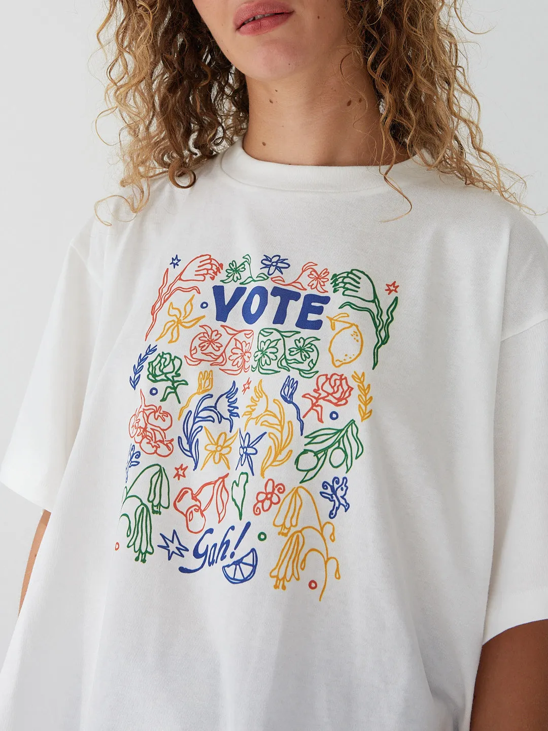 Charlie Tee - Vote Flowers sold by Lisa Says Gah product image thumbnail 4