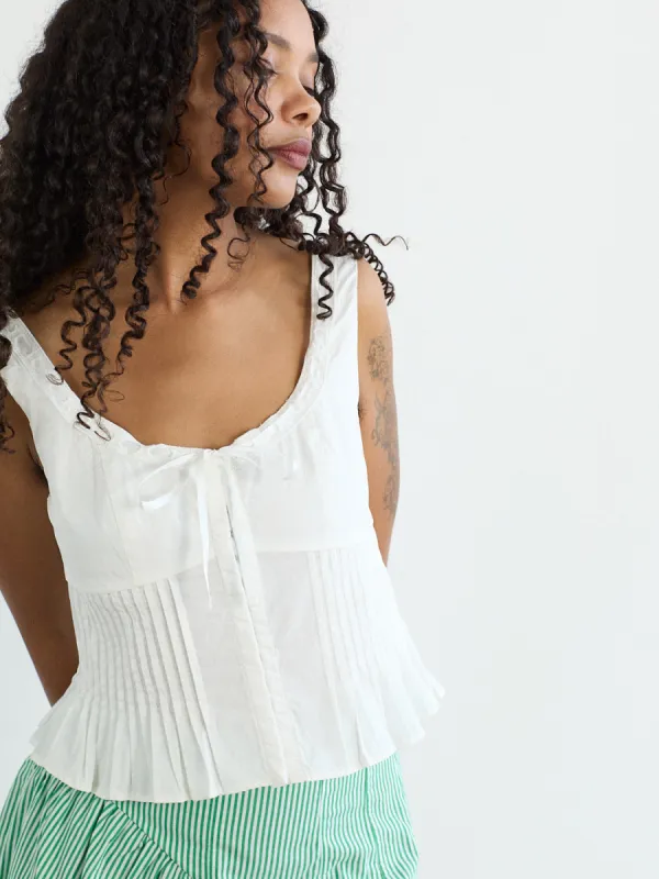 Lemon Top - White made by Lisa Says Gah