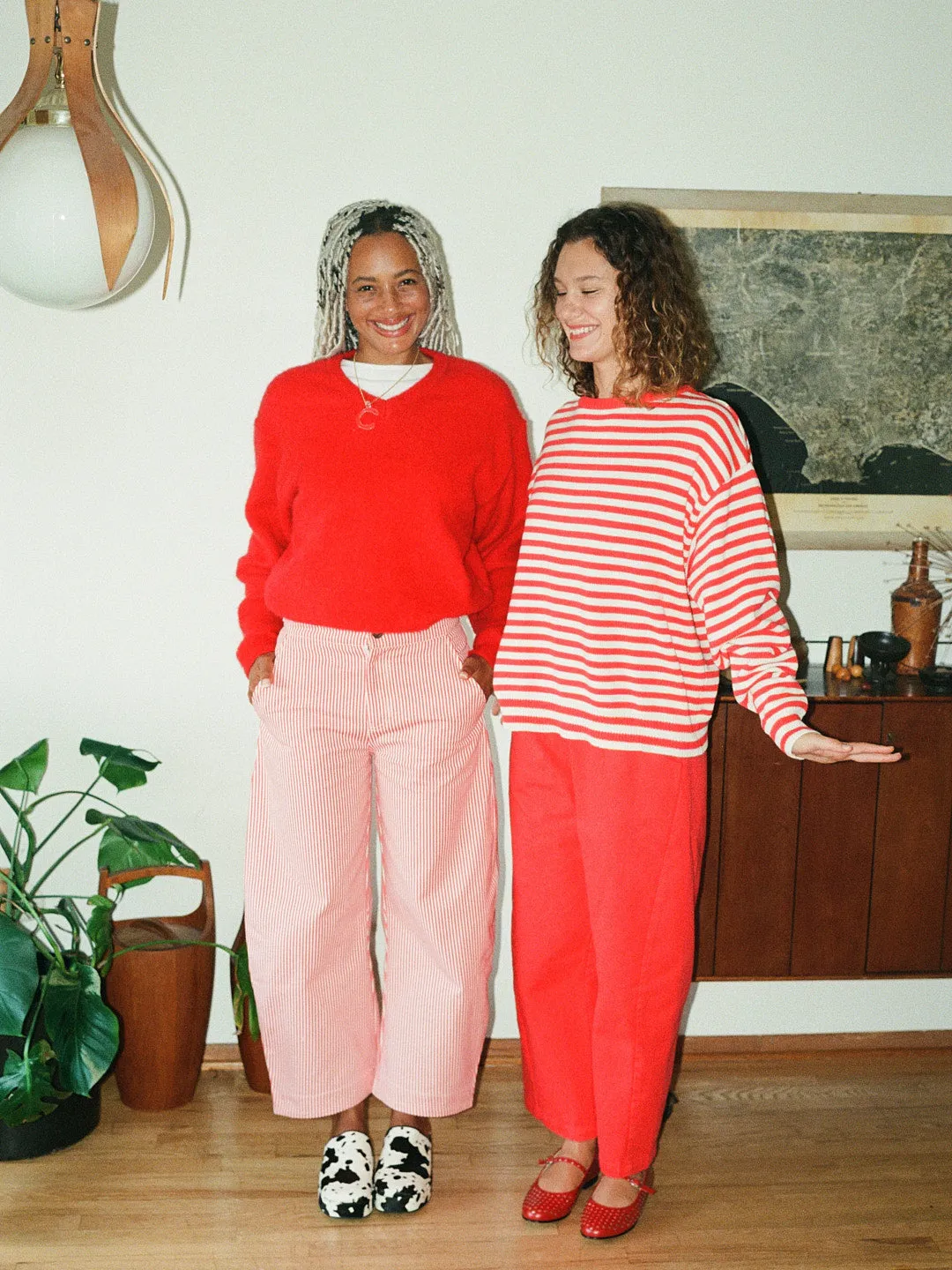 "I Can't Believe it's Not Vintage" Crewneck - Red Stripe sold by Lisa Says Gah product image thumbnail 5