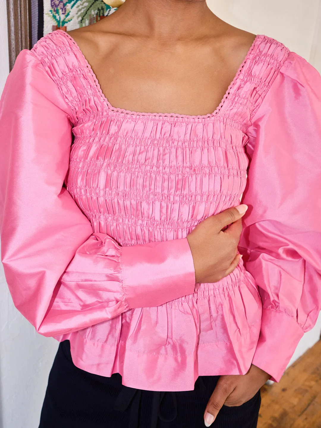 Ariana Blouse - Pink sold by Lisa Says Gah product image thumbnail 2