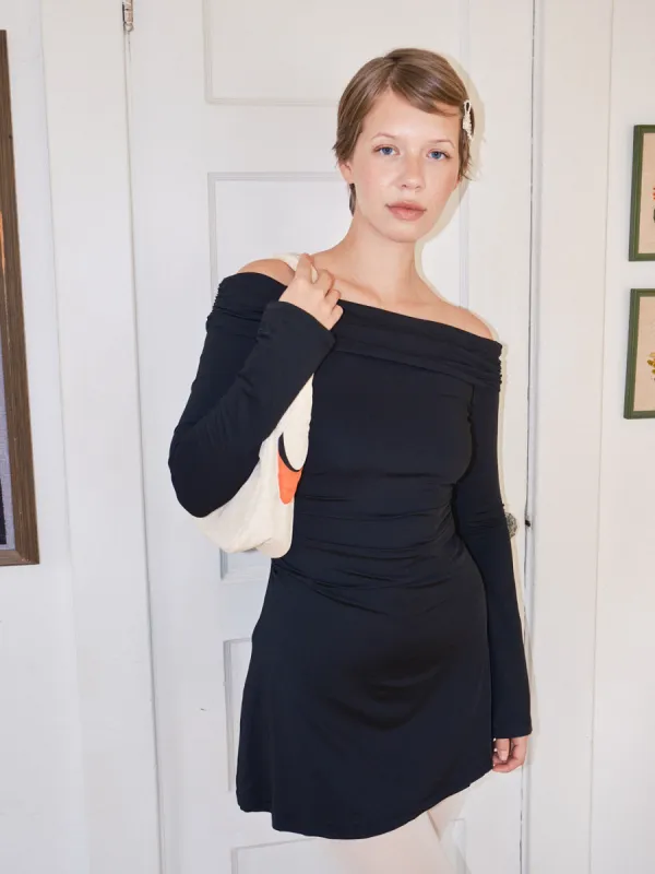 Ava Mini Dress - Black sold by Lisa Says Gah