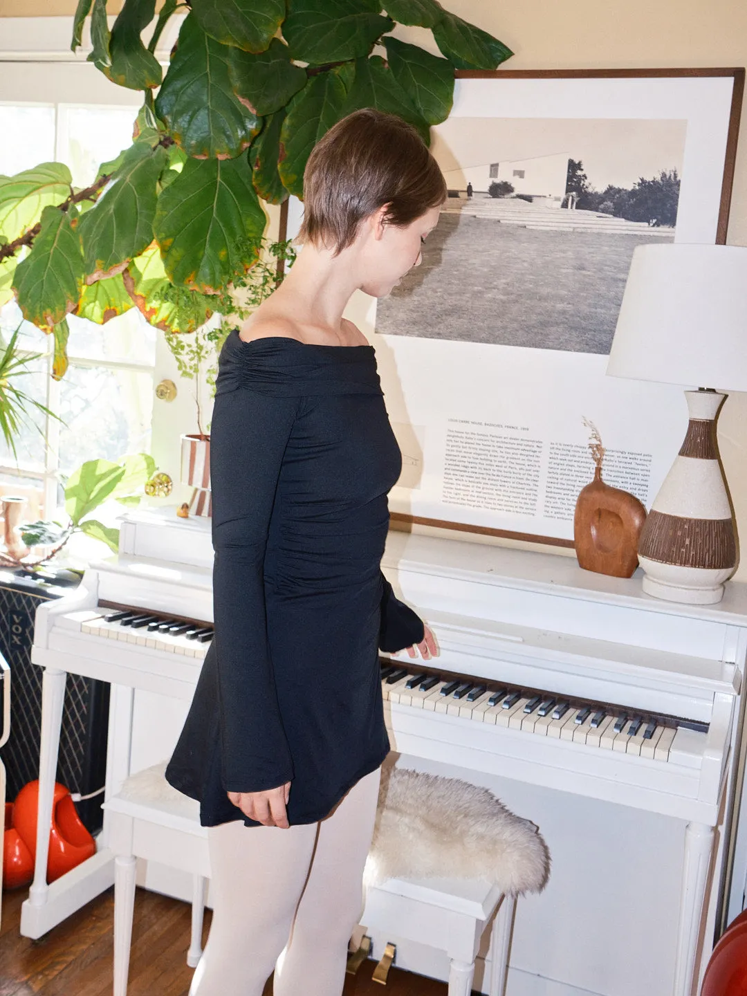 Ava Mini Dress - Black sold by Lisa Says Gah product image thumbnail 3