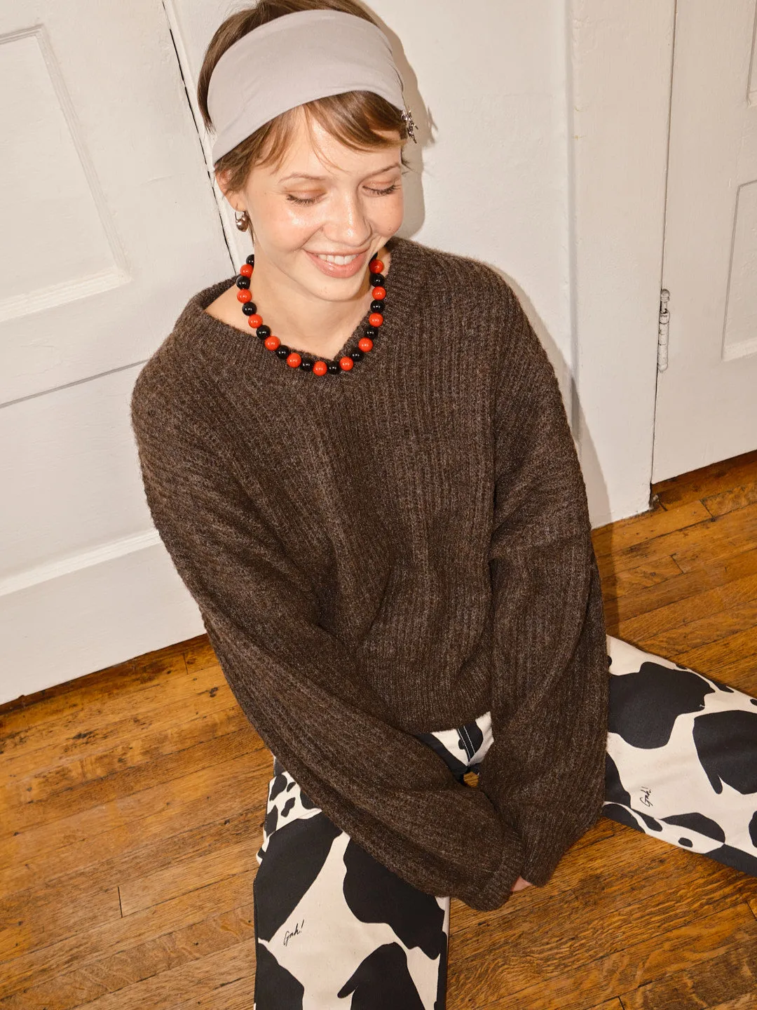 Freya Sweater - Daschund sold by Lisa Says Gah