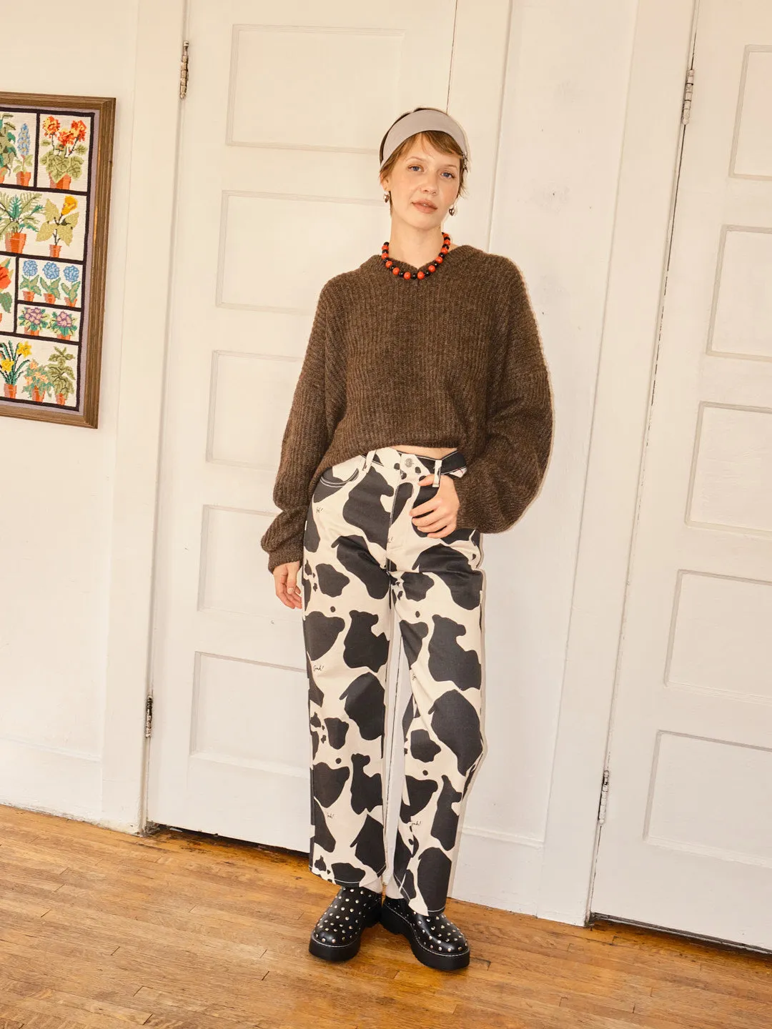 Freya Sweater - Daschund sold by Lisa Says Gah product image thumbnail 2