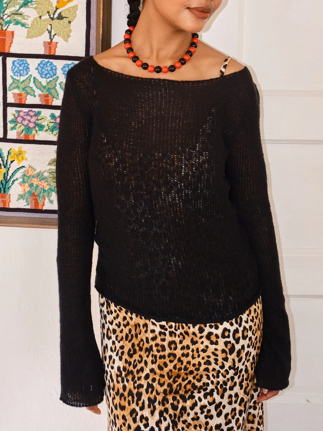 Olive Sweater - Black sold by Lisa Says Gah product image thumbnail 4