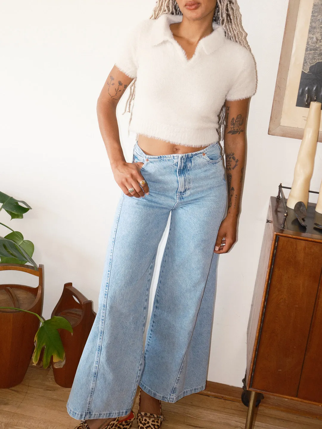 Magda Denim Pants - Blue sold by Lisa Says Gah product image thumbnail 4