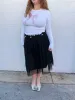Maddie Tee - White sold by Lisa Says Gah