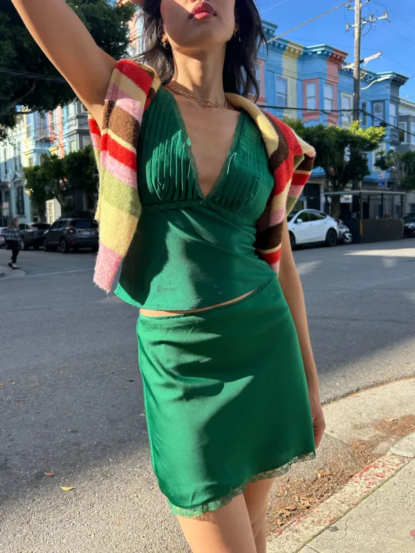 Brianna Skirt - Emerald sold by Lisa Says Gah